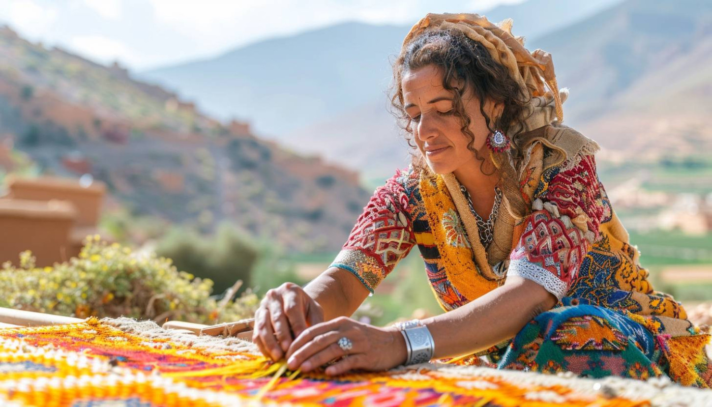 Explorer l'art des tapis berbères et leur impact culturel