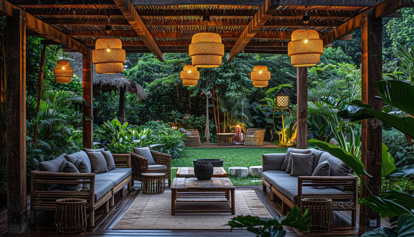 Guide pratique pour choisir les meubles et luminaires adaptés à votre pergola